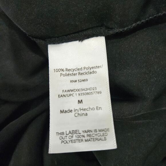 Free Assembly Women's Medium Long Sleeve Black Pleated Mini Dress NWT - Picture 7 of 9